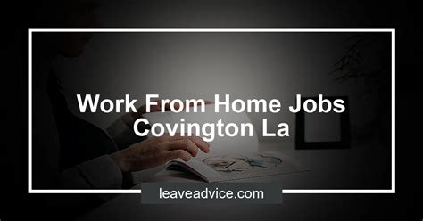 Easily apply Responsive employer. . Jobs in covington la